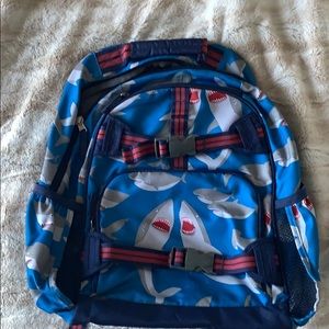 Pottery Barn kids shark backpack